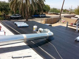 Roofing Case Study - Sealant Foundation laid