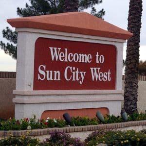 Sun City, Arizona Service Areas
