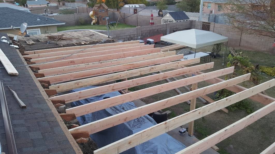 Roof Patio Installation and Construction