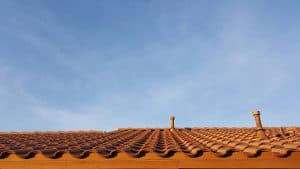 tiles fell off roof