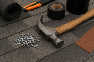 6 nail asphalt shingle installation